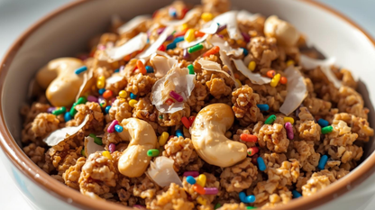 Confetti Birthday Cake Granola - 12 oz