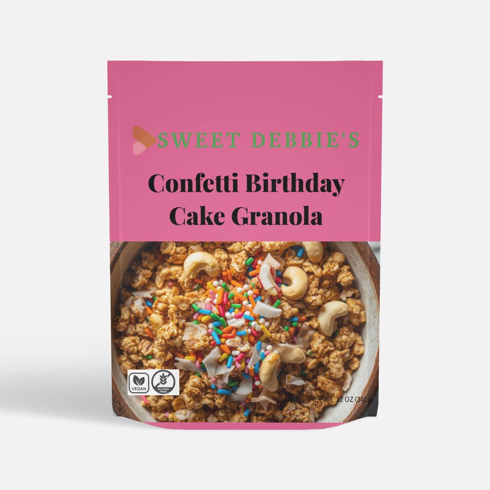 Confetti Birthday Cake Granola - 12 oz