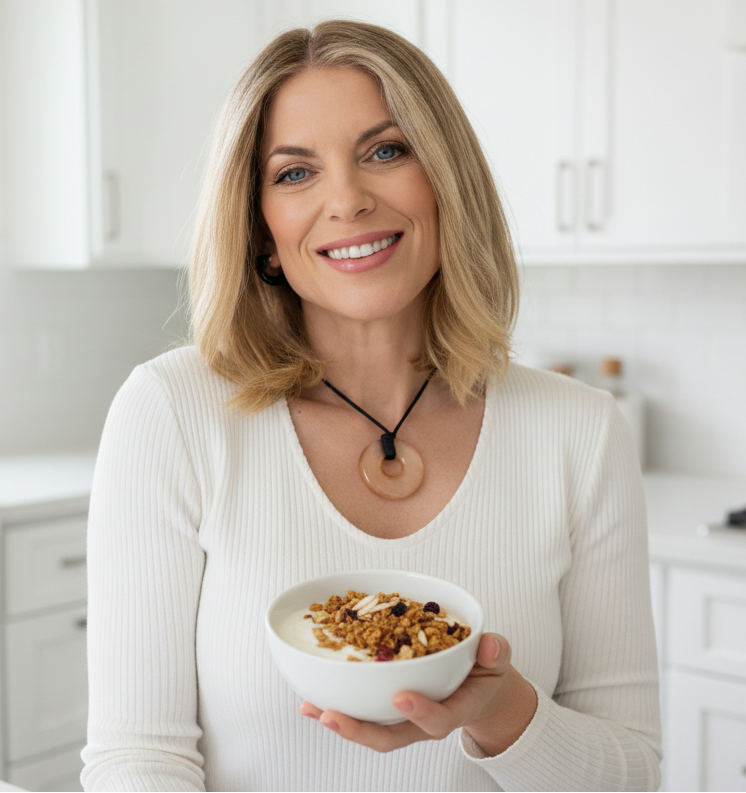 Debbie Adler in white shirt
